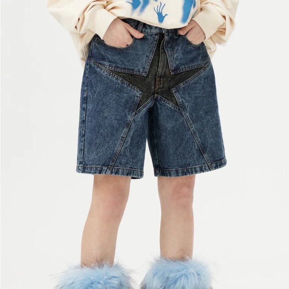 NWT Aelfric Eden Star Patch Jorts